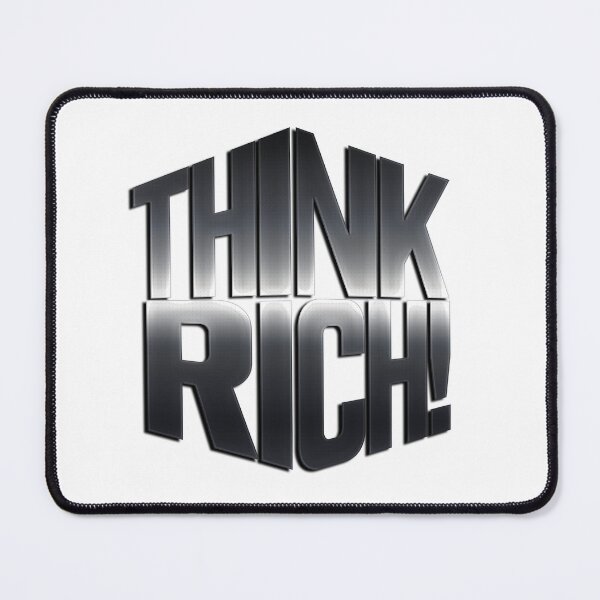 Item preview, Think Rich, Get Rich designed and sold by Zoetic_Designz.