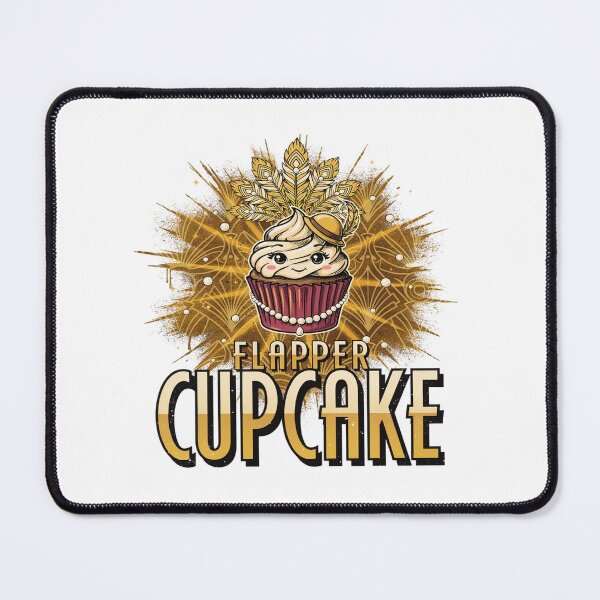 Item preview, Roaring Twenties Cupcake Dessert Kawaii Character designed and sold by ColeLaniTrading.