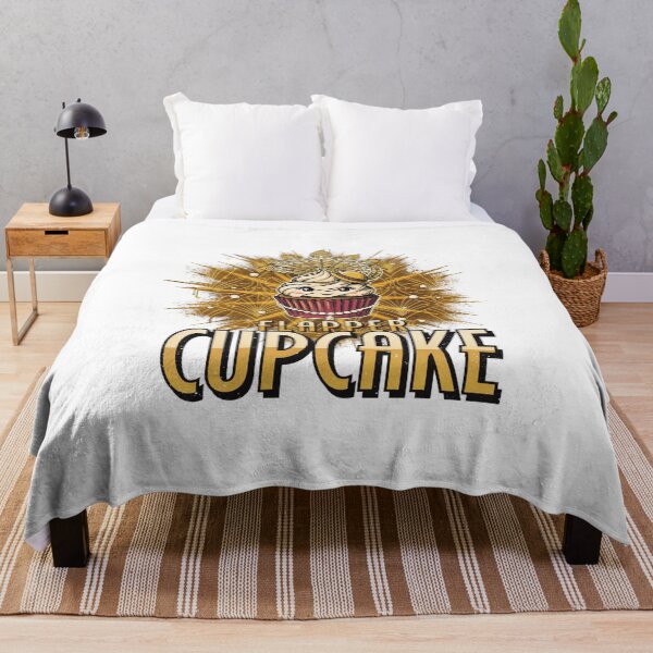 Item preview, Roaring Twenties Cupcake Dessert Kawaii Character designed and sold by ColeLaniTrading.