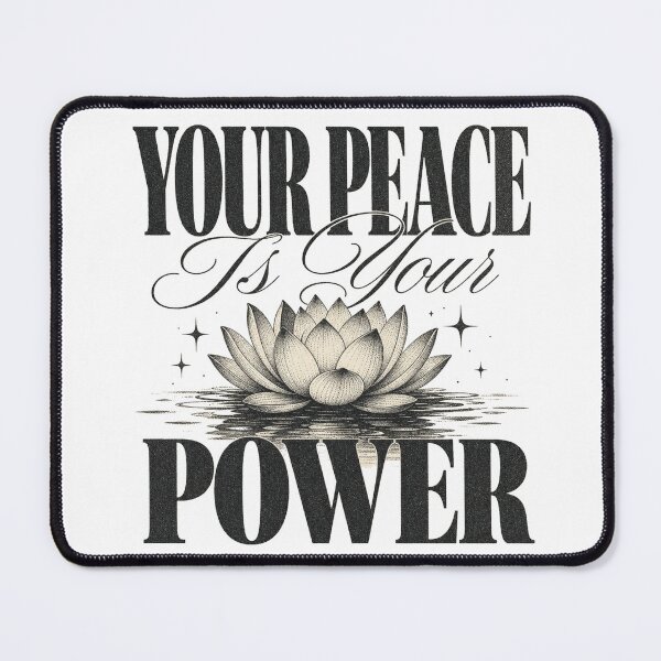 Item preview, Your Peace Is Your Power designed and sold by GrooveAndGlow.