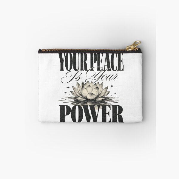 Item preview, Your Peace Is Your Power designed and sold by GrooveAndGlow.