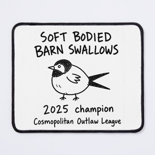 Item preview, Soft Bodied Barn Swallows – 2025 COL Champions designed and sold by gahteeriffico.