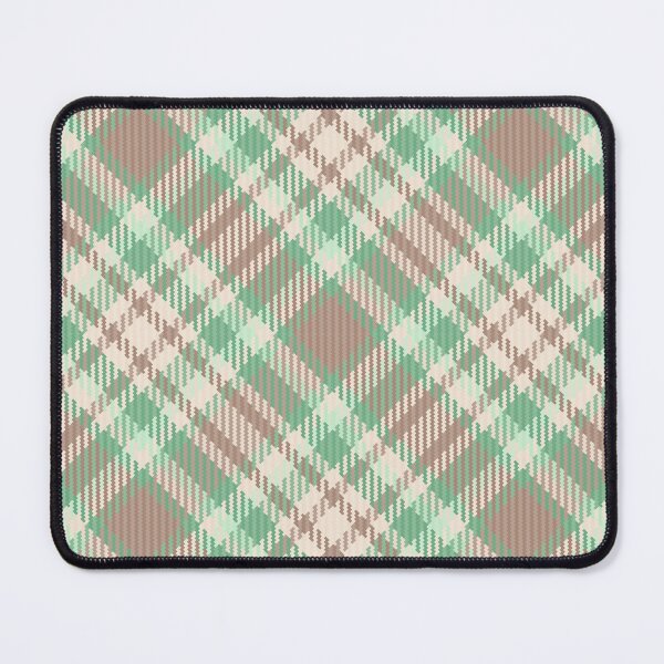 Item preview, Light Brown and Green Tartan Pattern designed and sold by TeeGeeTees.