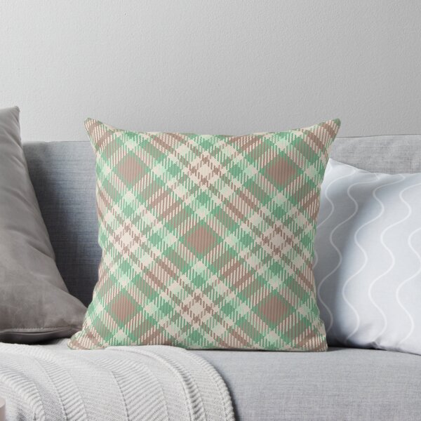 Item preview, Light Brown and Green Tartan Pattern designed and sold by TeeGeeTees.
