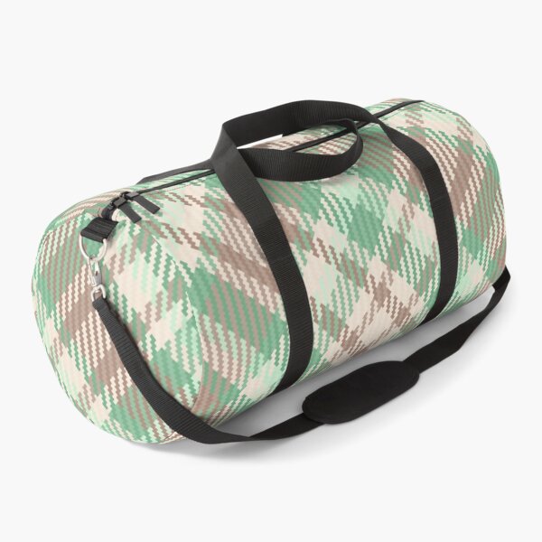 Item preview, Light Brown and Green Tartan Pattern designed and sold by TeeGeeTees.