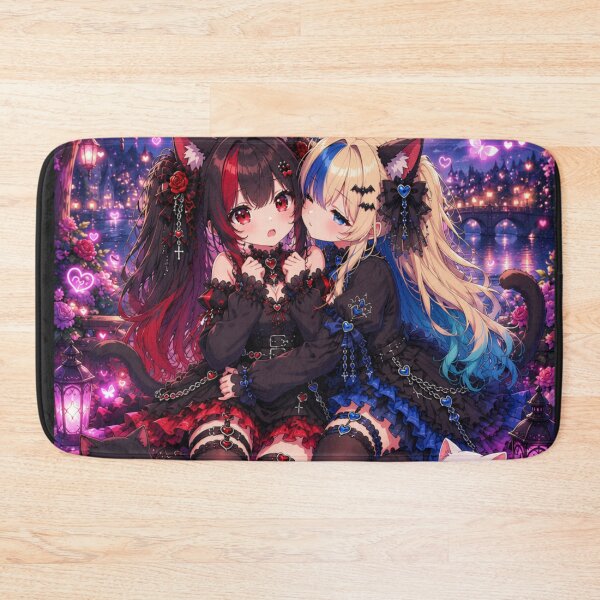 Item preview, Cute Dark Neko Waifu designed and sold by Revyra.
