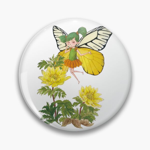 Item preview, April 6th birthday flower Adonis amurensis Fairy designed and sold by birthflower.