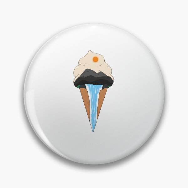 Item preview, Nature ice cream cone waterfall  designed and sold by Ramarvel.