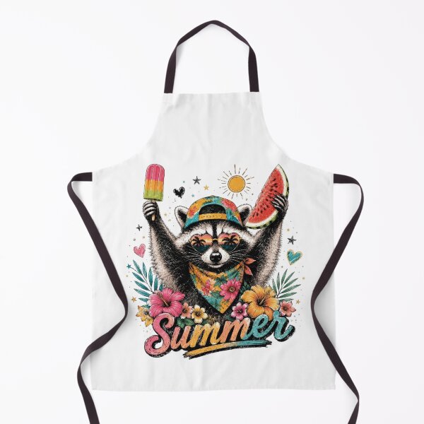 Item preview, Summer Raccoon, Beach Vibes Popsicle Watermelon Graphic, Cute Tropical Animal designed and sold by DesignDenDo ⭐⭐⭐⭐⭐.