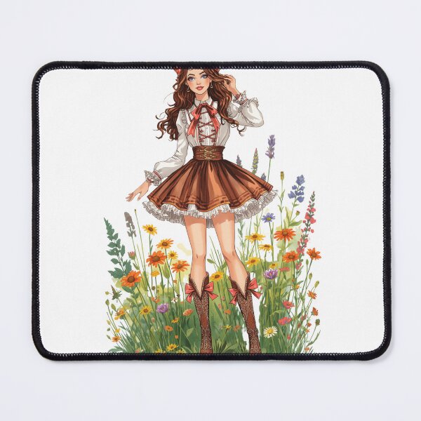 Artikelvorschau, Kokette Western-Schleifen & Stiefel | Pinke Cowgirl-Ästhetik | Niedliches Country-Girl-Design entworfen und verkauft von FitEnvy.