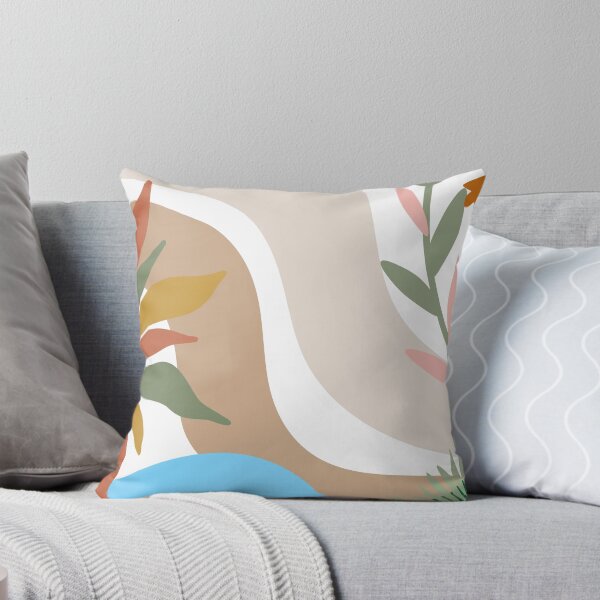 Item preview, Retro tropical boho abstract desert oasis designed and sold by thefrenchyviet.