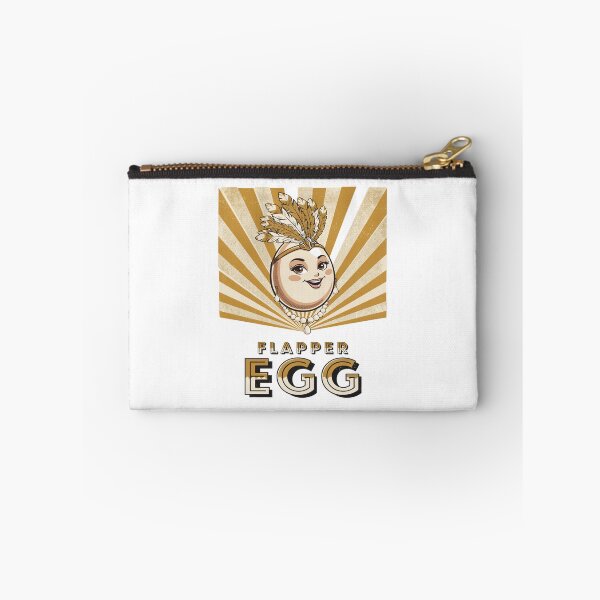 Item preview, Funny Egg 1920s Party Character Drawing designed and sold by ColeLaniTrading.