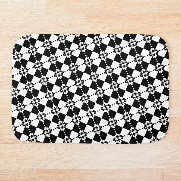 Item preview, Estilo floral alternado dinámico en blanco y negro majestuoso designed and sold by Here's To Endless Possibilities.