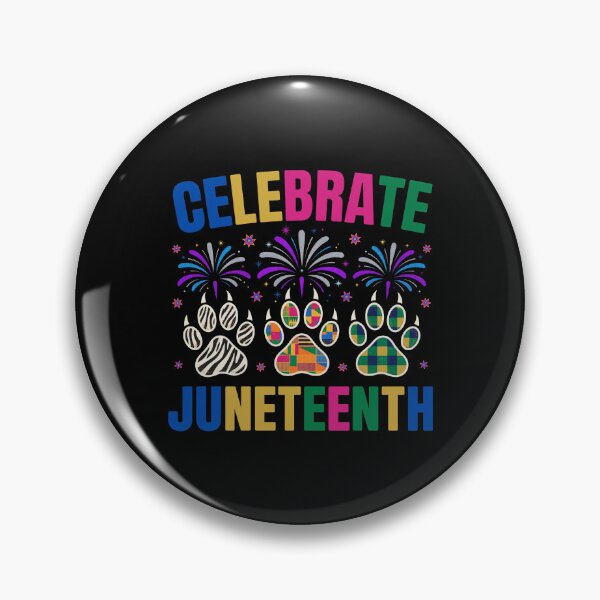 Item preview, Celebrate Juneteenth Animal Paw Print Fireworks designed and sold by SoyLamderma.