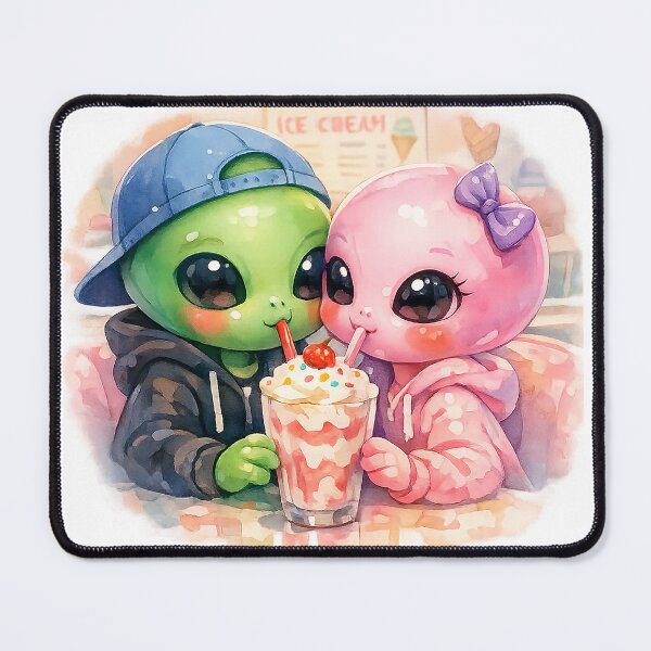 Item preview, Alien Teens Ice Cream Parlor designed and sold by AliensIRL.