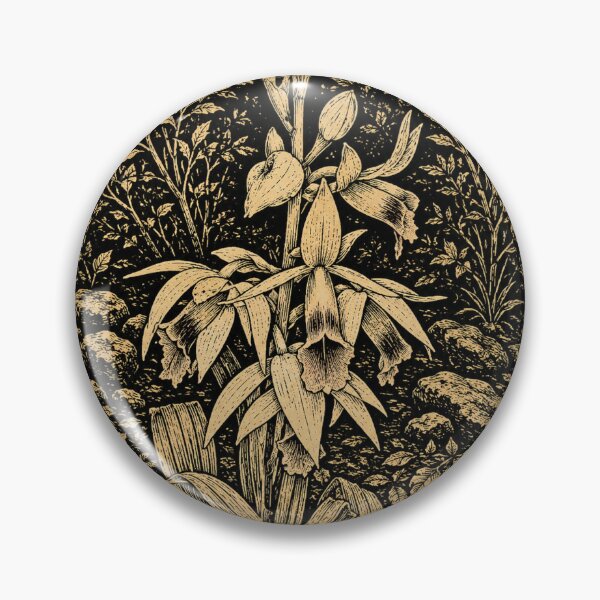 Item preview, Indian Wildflowers | Botanical Linocut designed and sold by Linoluca.