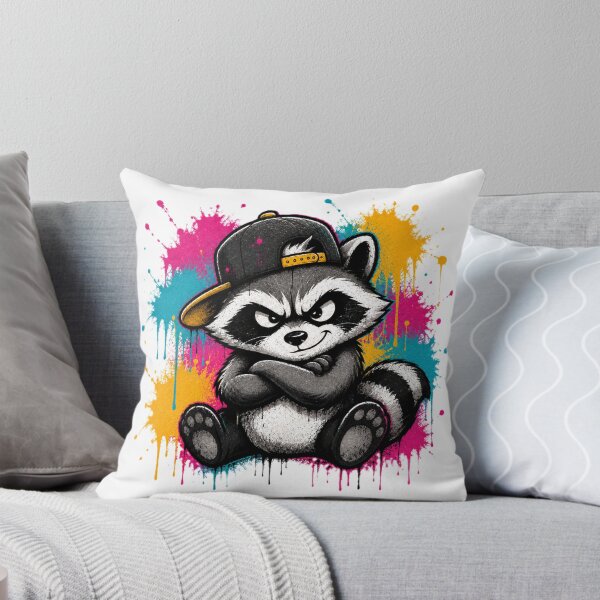 Item preview, Graffiti Raccoon designed and sold by Thor-stone.