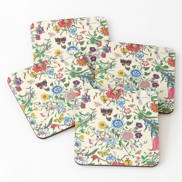 Item preview, Vintage Botanical Flowers: Retro Cottagecore Floral Illustration Art designed and sold by benja-08.