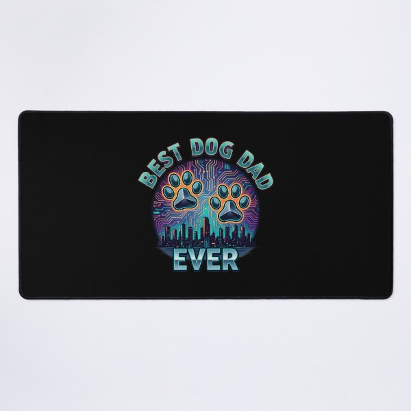 Item preview, Cyberpunk Best Dog Dad Ever Tech Design designed and sold by SoyLamderma.