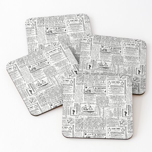 Item preview, Old Newspaper Collage | Newsprint | Vintage  designed and sold by foundatelier.