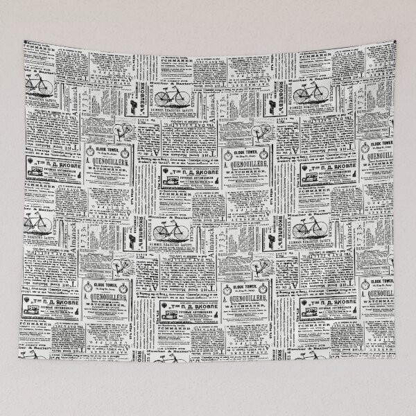 Item preview, Old Newspaper Collage | Newsprint | Vintage  designed and sold by foundatelier.
