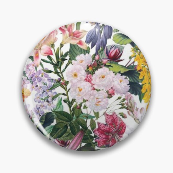 Item preview, Vintage Botanical Flowers: Retro Cottagecore Floral Illustration Art designed and sold by benja-08.