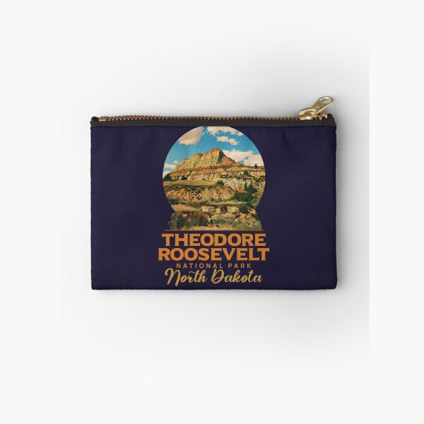 Item preview, Theodore Roosevelt National Park Vintage Badlands Art designed and sold by LinaValearte.