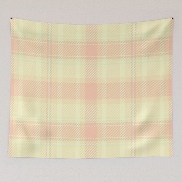 Item preview, Yellow and light Orange Tartan Pattern designed and sold by TeeGeeTees.