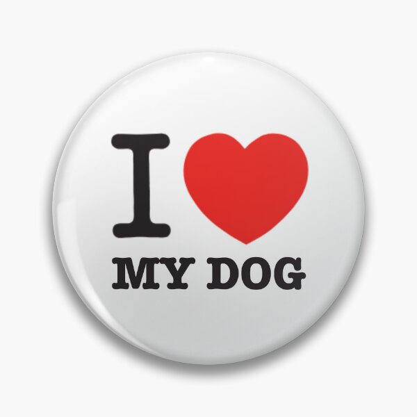 Item preview, I love my dog designed and sold by ninadoesprints.