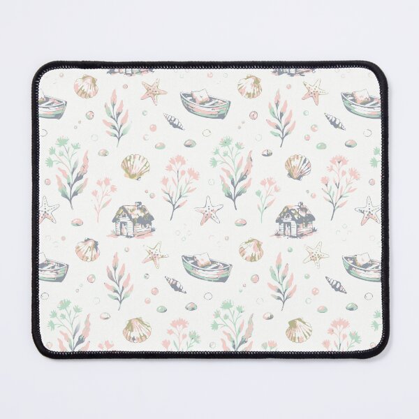 Item preview, Soft Coastal Cottage Decor | Pastel Seaside Pattern designed and sold by Mellowtint Studio.