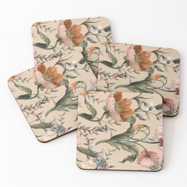 Item preview, Vintage Botanical Flowers: Retro Cottagecore Floral Illustration Art designed and sold by benja-08.