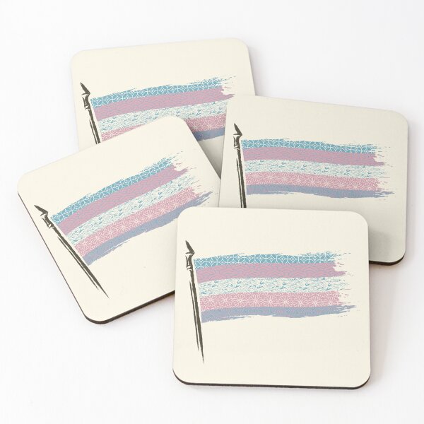 Item preview, Blue Pink White Flag Trans Pride designed and sold by Tobe Fonseca®.