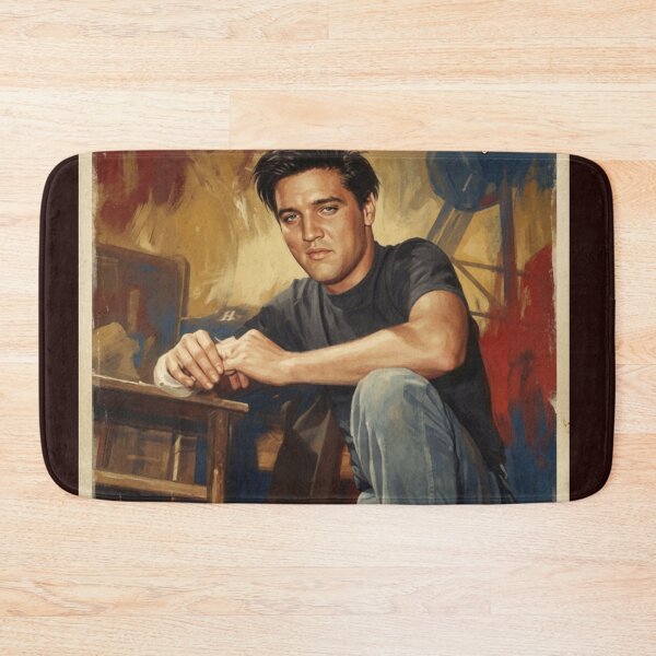 Item preview, Elvis Presley King Creole 1958 Movie Retro Art Poster designed and sold by ElvisVintagePosters.