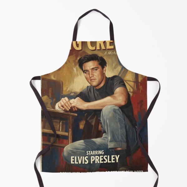 Item preview, Elvis Presley King Creole 1958 Movie Retro Art Poster designed and sold by ElvisVintagePosters.