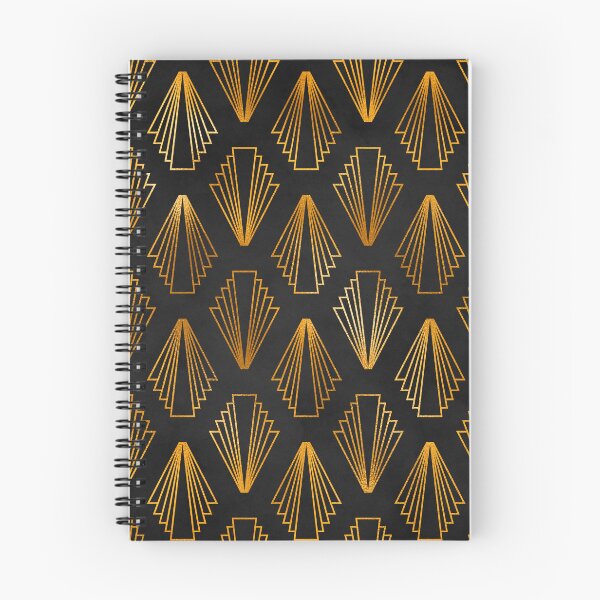 Item preview, Art Deco Golden-Coppery Colors Elegant Design Pattern designed and sold by DEC02.