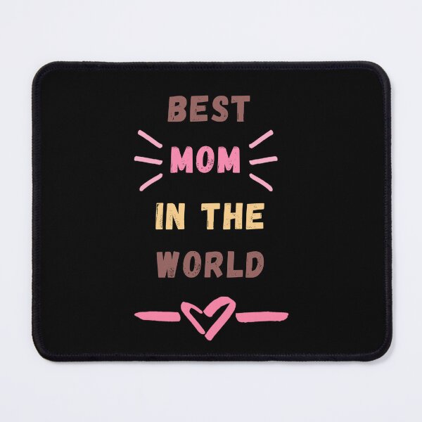 Item preview, Best Mom of the World Typography Gift | Mother's Day Quote | Cute Mom Appreciation Design designed and sold by NoniGallery.