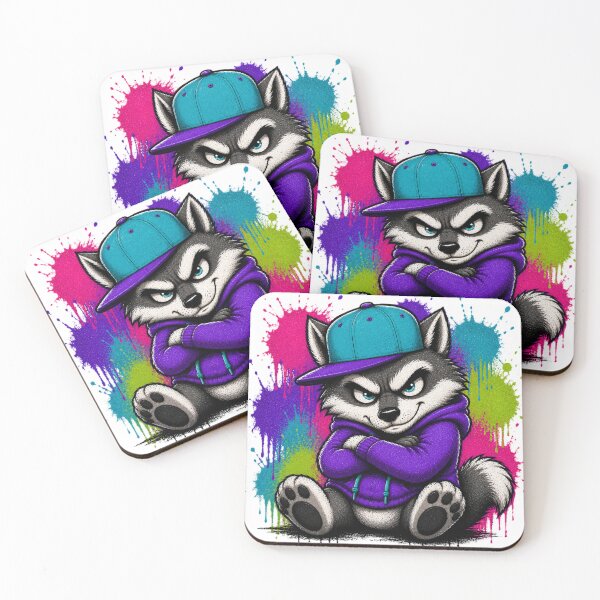 Item preview, Graffiti Wolf designed and sold by Thor-stone.