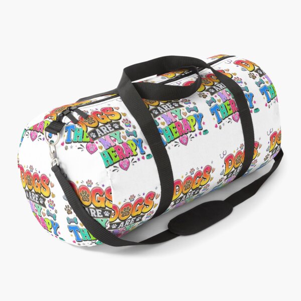 Item preview, Dogs Are My Therapy Colorful Pet Lover Design designed and sold by SoyLamderma.