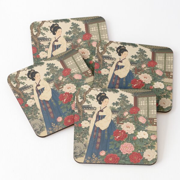 Item preview, Lady in the Peony Garden designed and sold by AlaisMathieu.