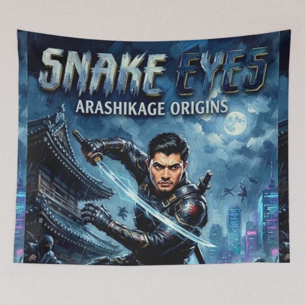 Item preview, Póster de arte tributo a Snake Eyes Arashikage Origins: Artes Marciales Ninja, Acción, Thriller designed and sold by Art's Diner.