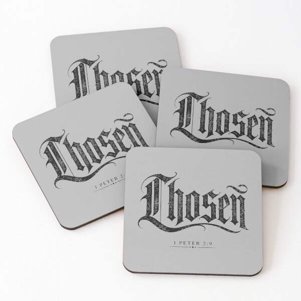 Item preview, Chosen Christian Gothic Typography Streetwear Design designed and sold by wpshinobi.