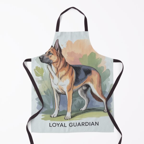 Item preview, German Shepherd Etching Art designed and sold by JebliDesign.