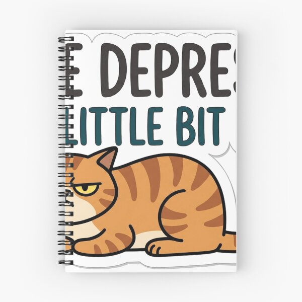 Item preview, Grumpy Cat Depression & Rizz Quote designed and sold by Pixele.