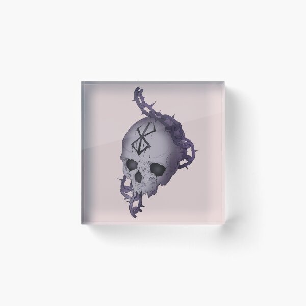 Item preview, Doodle Sacrifice Brand Skull designed and sold by Izaa-aart.