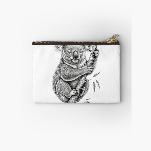 Item preview, Koala - Realistic Minimalistic Black and White designed and sold by Minimalisticaly.