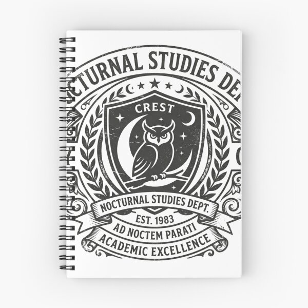 Item preview, Nocturnal Studies Department Vintage University Crest designed and sold by Pixele.