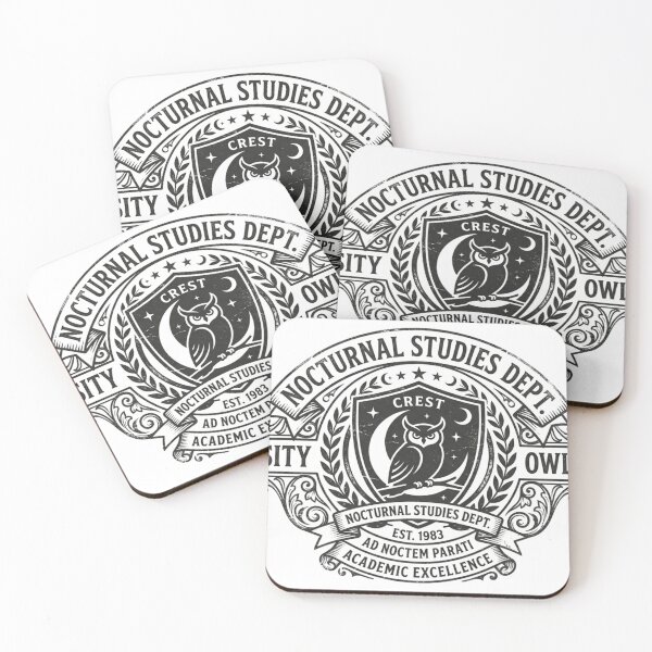 Item preview, Nocturnal Studies Department Vintage University Crest designed and sold by Pixele.