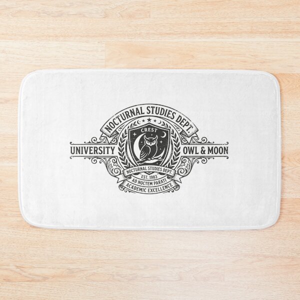 Item preview, Nocturnal Studies Department Vintage University Crest designed and sold by Pixele.