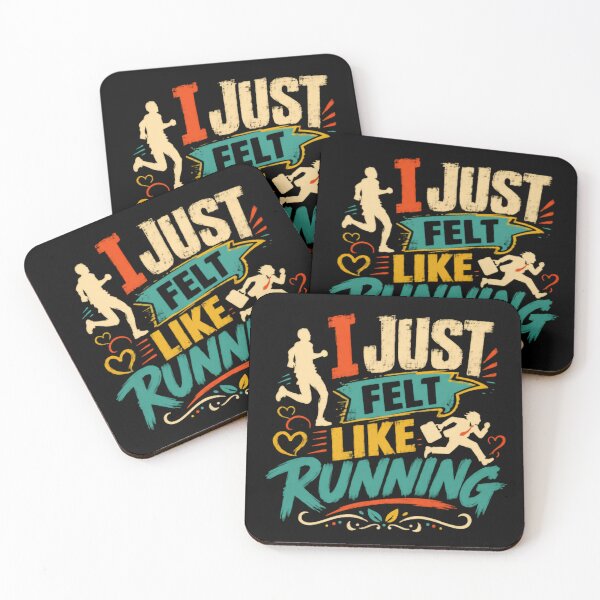 Item preview, Simplemente me dieron ganas de correr, correr, maratón, correr designed and sold by JonesFlora2025.