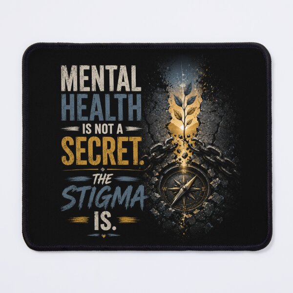 Item preview, Mental Health Awareness Break The Stigma designed and sold by WordsplusFabric.